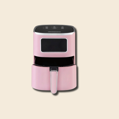 Friteuse à air Heinrich's HFR 8216 – Rose, 1450 W, 5 L