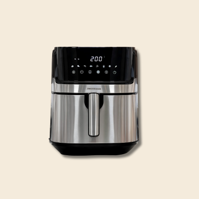 Friteuse à air Innovagoods Fryinn Pro – 5,5 L, 1700 W, acier inoxydable noir